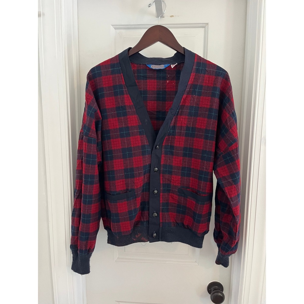 Vintage Pendleton Mens ‎ Wool Cardigan